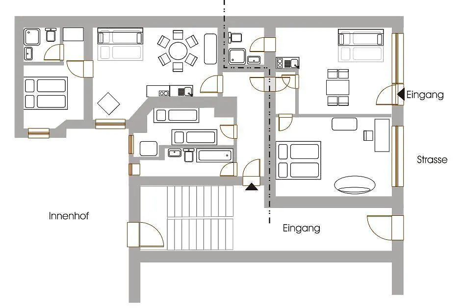 Altbauwohnung Mit 3 Badern Berlin Apartment